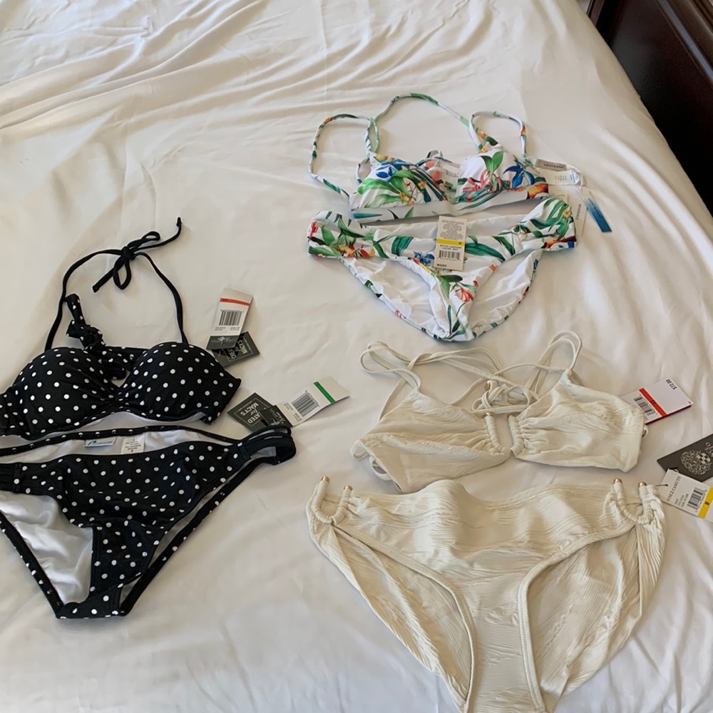 Bikini bundle - Vince Camuto, Lucky, CA Waves